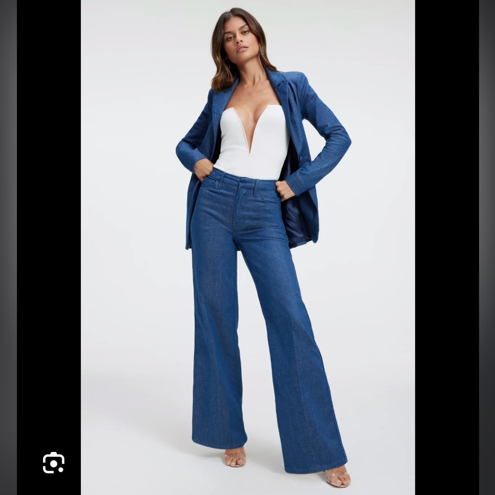 NWT! Good American Skate Trousers Sz 8